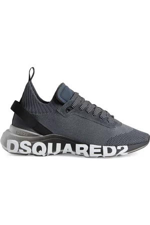 Dsquared2 Uomo Sneakers basse - Logo-print low-top sneakers - Grigio