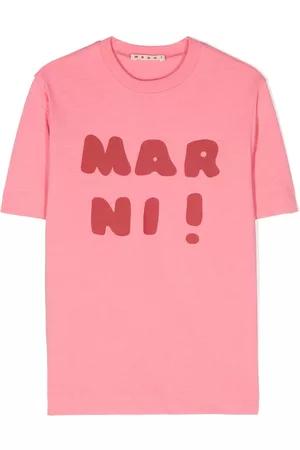 Marni T-shirt con stampa - T-shirt con stampa - Rosa