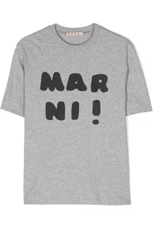 Marni T-shirt con stampa - T-shirt con stampa - Grigio