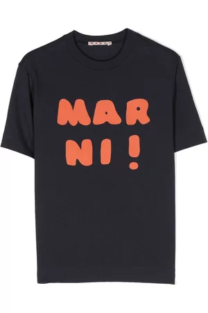 Marni T-shirt con stampa - T-shirt con stampa - Blu