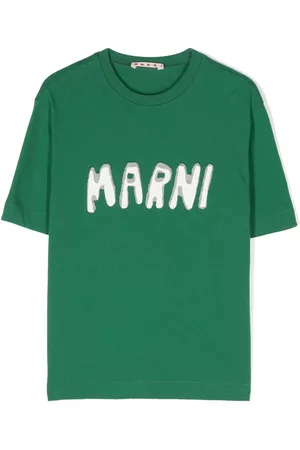 Marni T-shirt con stampa - T-shirt con stampa - Verde