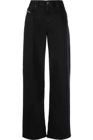 Diesel Donna Jeans a zampa & bootcut - Jeans 2000 Widee - Nero