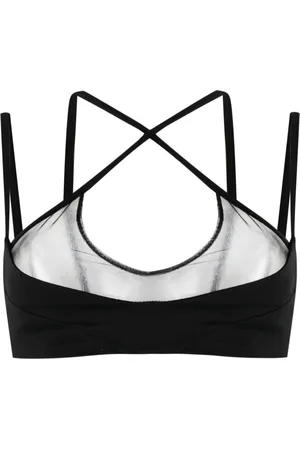 The Attico Top con spalline intrecciate