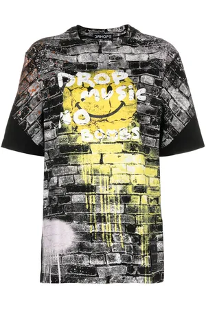 DRHOPE T-shirt con stampa grafica