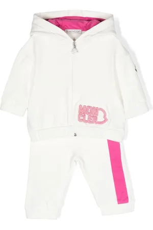 Moncler Tuta sportiva con ricamo