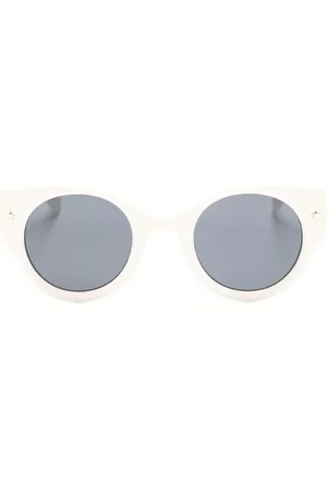 Chiara Ferragni Eyelike-motif round-frame sunglasses