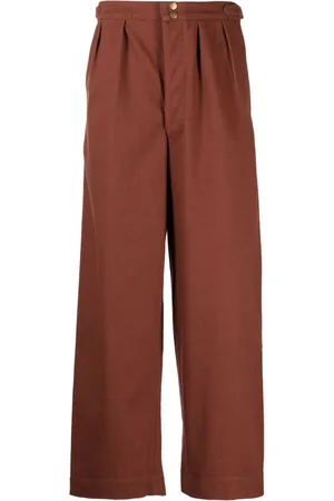 BODE Pantaloni crop a gamba ampia