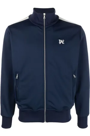 Palm Angels Giacca sportiva con stampa monogramma