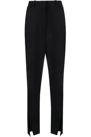 Balmain Pantaloni affusolati con spacco