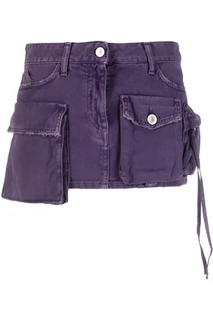 The Attico Minigonna denim Fay