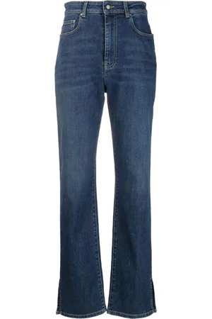 Fabiana Filippi Jeans svasati con spacco laterale