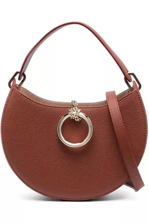 Chloé Donna Shopper e tote bag - Borsa tote Arlene con dettaglio ad anello - Marrone