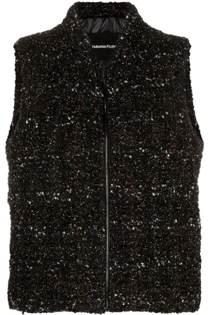 Fabiana Filippi Gilet con scollo a V