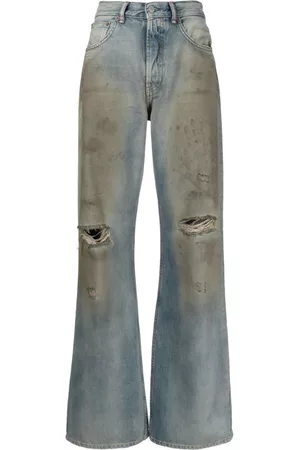 Acne Studios Donna Jeans a zampa & bootcut - Jeans a gamba ampia - Blu