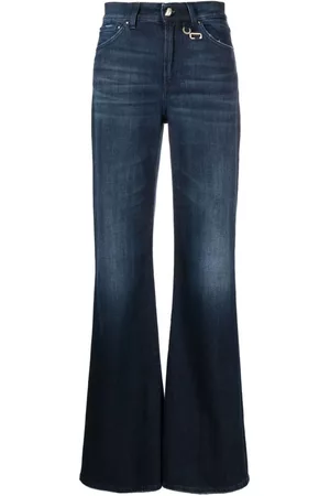 Dondup Donna Jeans a zampa & bootcut - High-waisted wide-leg jeans - Blu
