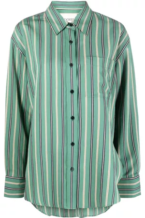 Closed Donna Camicie - Stripe-detail shirt - Verde