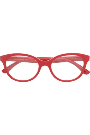 Dolce & Gabbana Occhiali tondi con logo