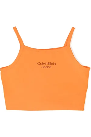 Calvin Klein Canotta crop con stampa