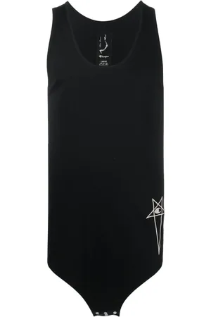 Rick Owens Canotta con ricamo