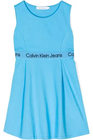 Calvin Klein Abito smanicato con logo