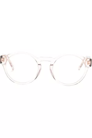 Chloé Occhiali da sole - Transparent round-frame glasses - Toni neutri