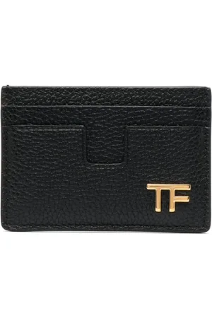 Tom Ford Portacarte con placca logo