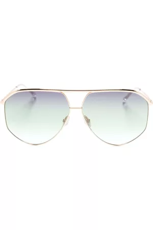 Isabel Marant Occhiali da sole - Pilot-frame tinted-lense sunglasses - Oro