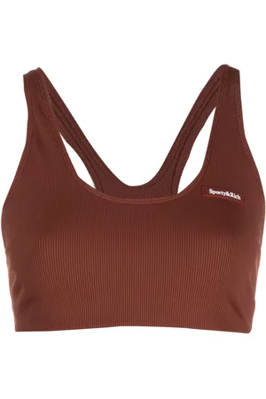Sporty & Rich Reggiseno sportivo con stampa