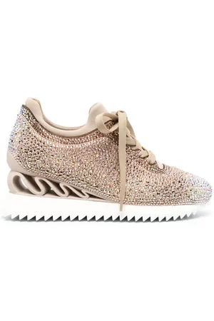 LE SILLA Sneakers Reiko Wave con strass