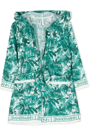 ZIMMERMANN Abito con stampa Palm Tree