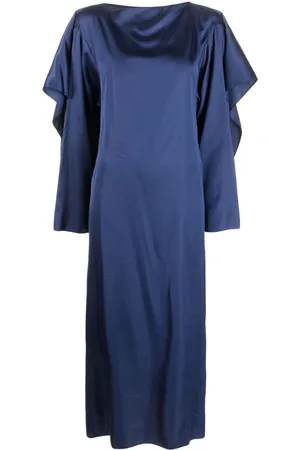 Maison Margiela Abito midi a maniche lunghe