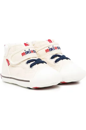Miki House Sneakers alte con ricamo