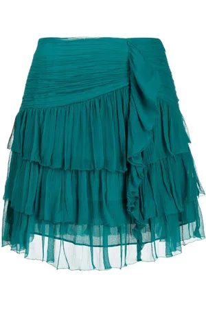 ULLA JOHNSON Gonna svasata con ruches