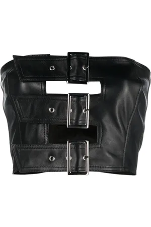 Manokhi Top a fascia con dettaglio cut-out