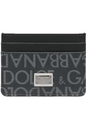 Dolce & Gabbana Portacarte con logo jacquard