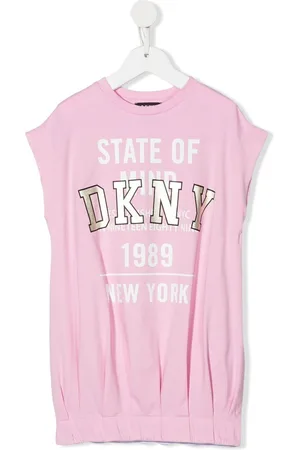DKNY Abito modello T-shirt con stampa
