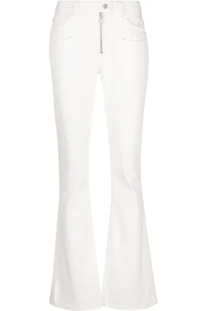 Courrèges Jeans svasati a vita bassa