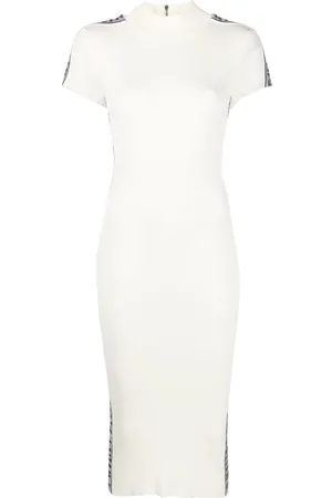Philipp Plein Abito midi con strass