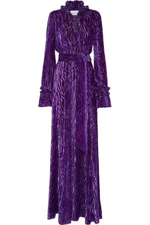 Philipp Plein Abito Chiffon Gipsy con effetto devoré