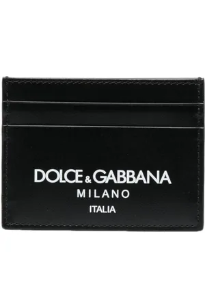 Dolce & Gabbana Portacarte in pelle con stampa