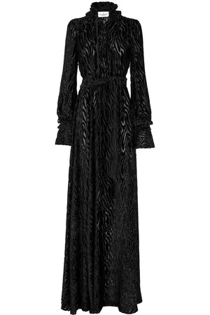 Philipp Plein Abito Chiffon Gipsy con effetto devoré