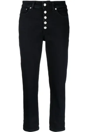 Dondup Jeans crop a vita alta