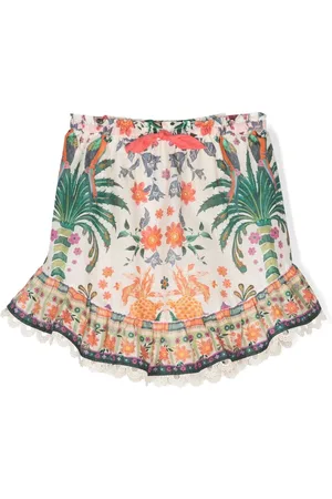 ZIMMERMANN Gonna con stampa Tropical