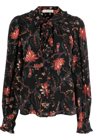 ULLA JOHNSON Blusa Philipa a fiori