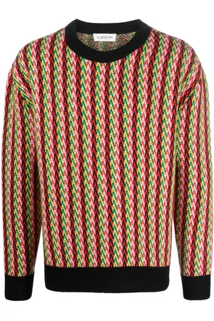 Lanvin Maglione con motivo chevron