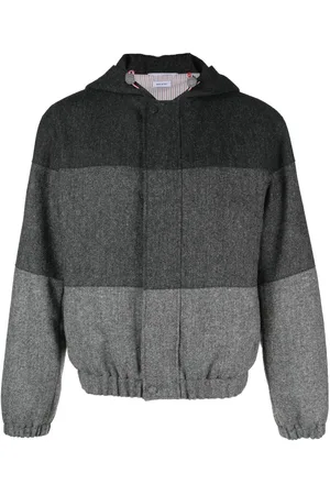 Thom Browne Piumino con design con inserti color-block