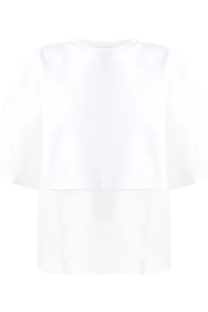 Fabiana Filippi T-shirt semi trasparente