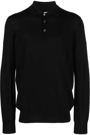 Brunello Cucinelli Polo a maniche lunghe