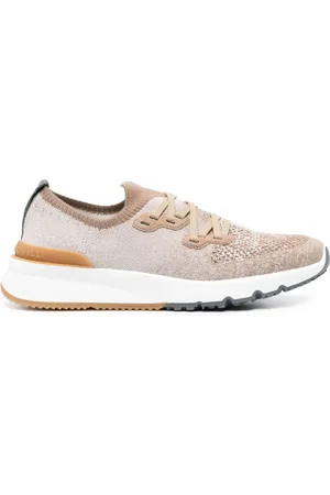 Brunello Cucinelli Sneakers con inserti a rete