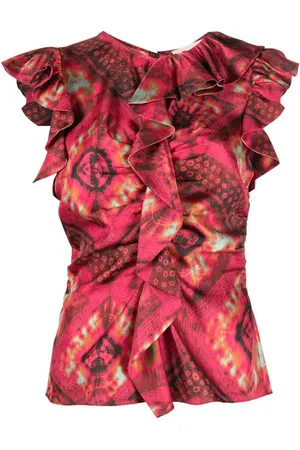 ULLA JOHNSON Blusa con stampa